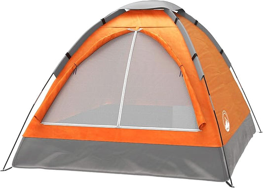 2-Person Dome Tent – Easy Set Up Shelter with Rain Fly and Carrying Bag for Camping-CubbioJoy