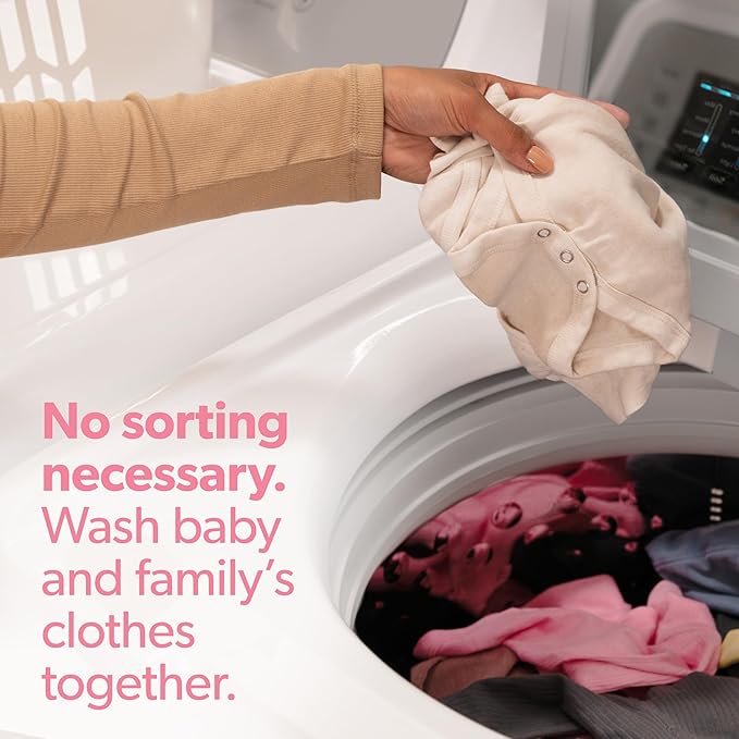 Dreft Laundry Detergent Pacs, Lightly Scented, Lavender, HE Compatible, For Baby and Family, XL Pacs, 45 Count-CubbioJoy