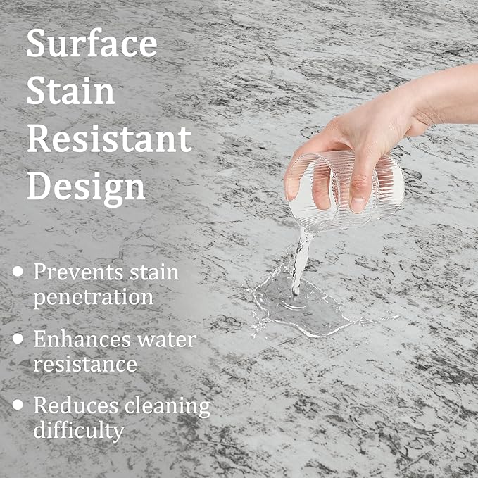 8x10 Area Rug Living Room Rugs - Washable Rug Large Modern Abstract Soft Thin Carpets Indoor Floor No Slip Vintage Carpet for Bedroom Under Dining Table Nursery Home Office Decor Gray-CubbioJoy