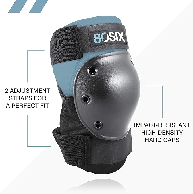 80Six Kids Multi-Sport Pad Set with Wristguards, Elbow Pads, and Knee Pads, Designed by Industry Leading Brand Triple 8-CubbioJoy