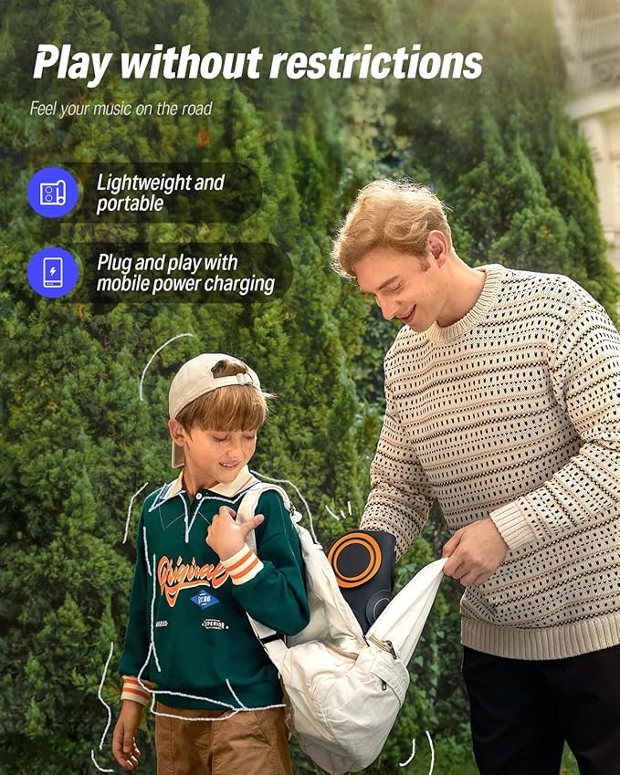 Donner Electronic Drum Set, 7 Pads Electric Drum Pad Roll Up Quiet Drum Pad Built-in Speaker, 40 Drum Lessons Included, Kids Holiday Christmas & Birthday Gift Instrument Toys(DED-20)-CubbioJoy