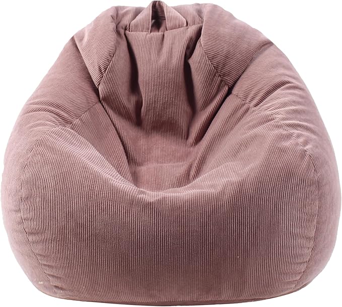 Bean Bag Chairs for Kids Chair Round Sofa Memory Foam Filling Reading Gaming Sofa for Living Room Bedroom-CubbioJoy