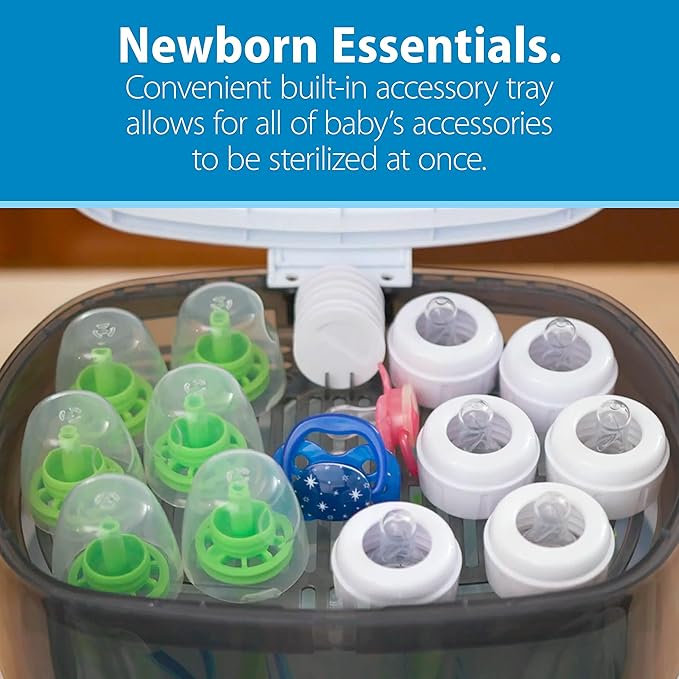 Dr. Brown’s Deluxe Electric Sterilizer for Baby Bottles and Other Baby Essentials-CubbioJoy