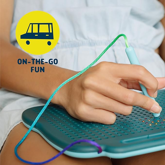 Chuckle & Roar Magnetic Drawing Board Rainbow and Stencil Edition-CubbioJoy