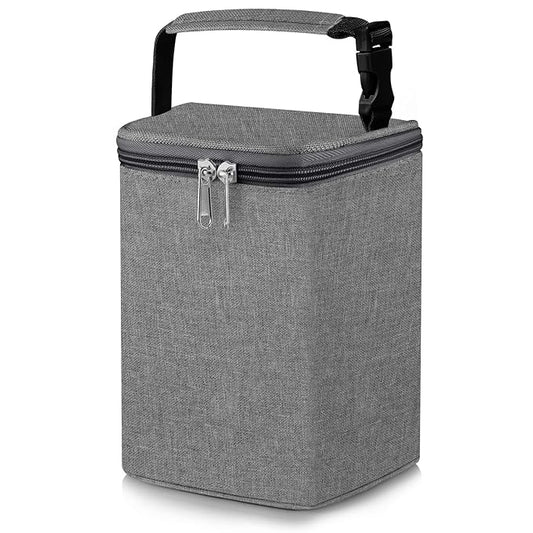 Accmor Breastmilk Cooler Bag, Baby Bottle Cooler Bags, Insulated Tote Bags On The Go, Fits 4 Large 8oz Bottles, for Nursing Mom Daycare Travel-CubbioJoy