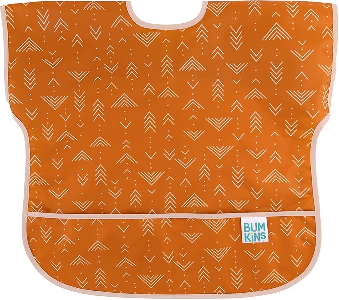 Bumkins Bibs - Toddler Bibs, Waterproof, Large for 1-3 Years, Short Sleeve-CubbioJoy