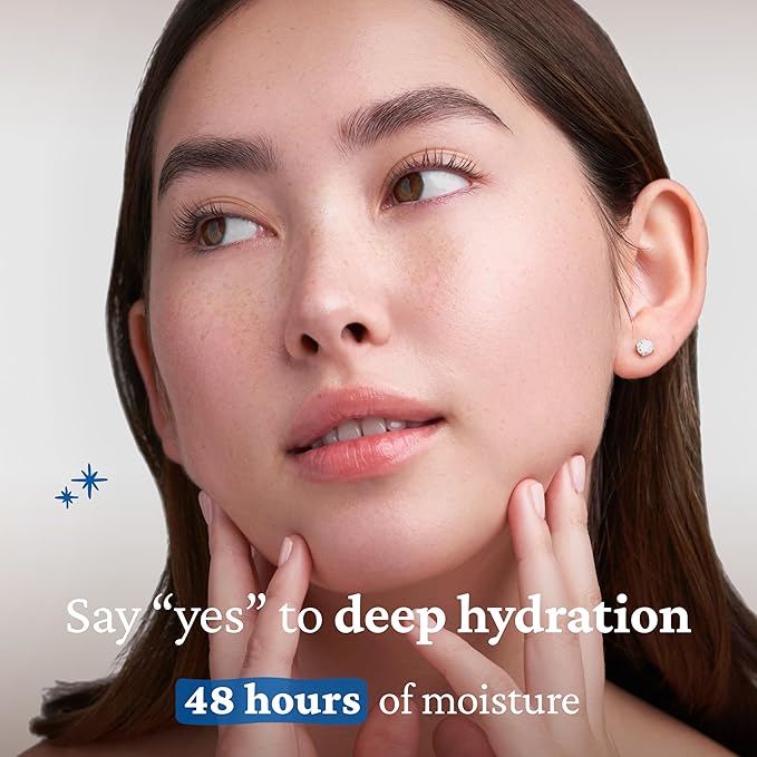 belif Moisturizing Bomb – Daily Ceramide Moisturizer with Peptide & Squalane, 48hr Hydration & Anti-Aging Cream, Milky & Lightweight, Restores Skin Barrier, Korean Skincare, 3.3 fl oz (100ml)-CubbioJoy