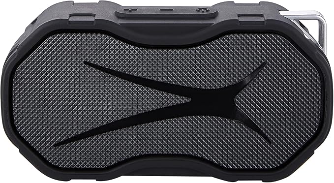 Altec Lansing Baby Boom XL - Waterproof Bluetooth Speaker, Wireless & Portable for Travel & Outdoor Use, Deep Bass & Loud Sound, 1 Pack, Black-CubbioJoy