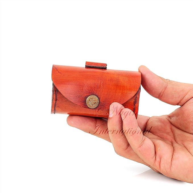 6" Solid Brass Quality Handcrafted Spyglass Telescope Set with Brown Carry Bag to Complete Your Collection [ B0957Y5NWK]-CubbioJoy