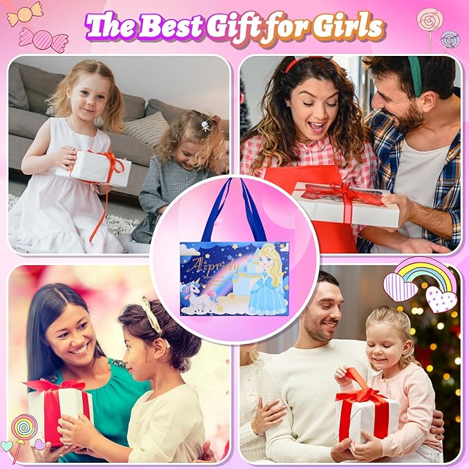 AIPRIDY Charm Bracelet Making Kit,Unicorn Mermaid Crafts Gifts Set Can Inspires Imagination and Creativity,Jewelry Making Kit Perfect Gifts for Girls 5-12 Years Old (104 Pieces)-CubbioJoy