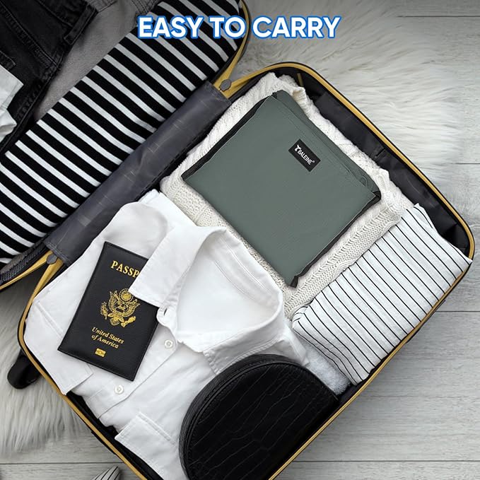 BALEINE 150L Laundry Bag Backpack, 900D Oxford Fabric Large Travel Laundry Bags with Shoulder Straps and 2 Mesh Pockets for College Dorm, Apartment, Laundromat (Dark Grey, 150L)-CubbioJoy