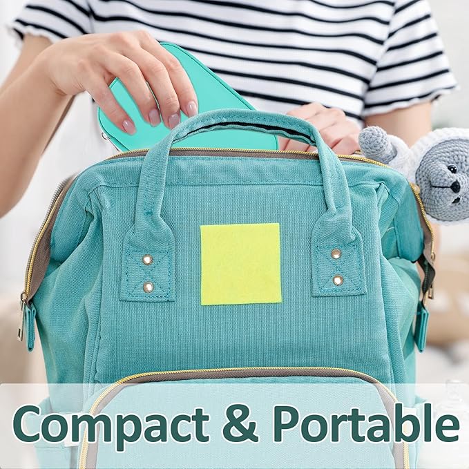 Baby Grooming Kit, Infant Safety Care Set with Hair Brush Comb Nail Clipper Nasal Aspirator,Baby Essentials Kit for Newborn Girls Boys (Green)-CubbioJoy