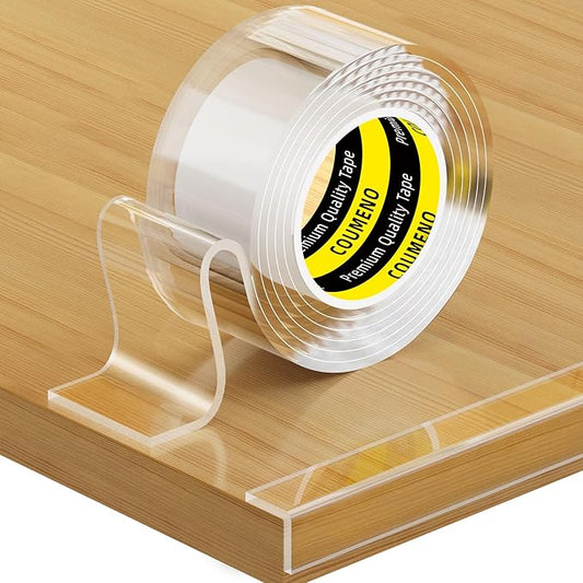 Clear Edge Protector,Safe Corner Protector, Anti-Sharp Edge Protector, for Furniture, Drawers, Tables, Cabinets 1.18inX16.4FT-CubbioJoy