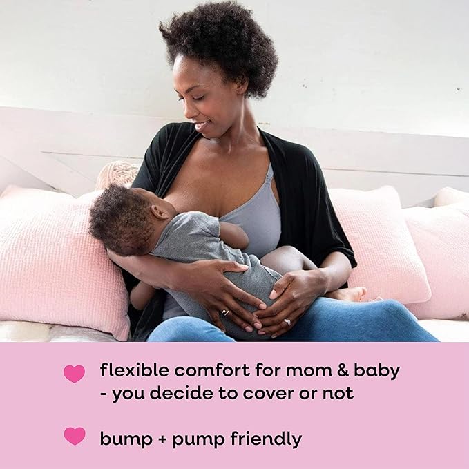 Bamboobies Breastfeeding Shawl - Nursing Cover for Breastfeeding - Ultra-soft-CubbioJoy