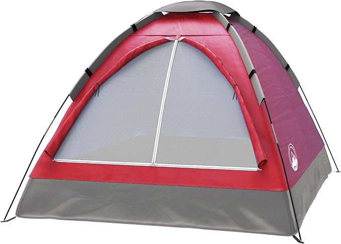 2-Person Dome Tent – Easy Set Up Shelter with Rain Fly and Carrying Bag for Camping-CubbioJoy