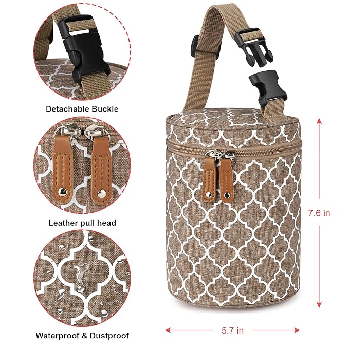 Accmor Breastmilk Cooler Bag, Insulated Baby Bottle Cooler Tote Bags for Nursing Mom Daycare-CubbioJoy