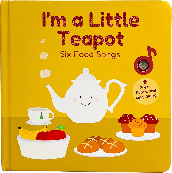 Cali's Books I'm a Little Teapot Interactive Musical Book for Toddlers 1-3 | Books for 1 Year Old | Sound Book for Toddlers | Singing Books for Toddlers | Great-CubbioJoy
