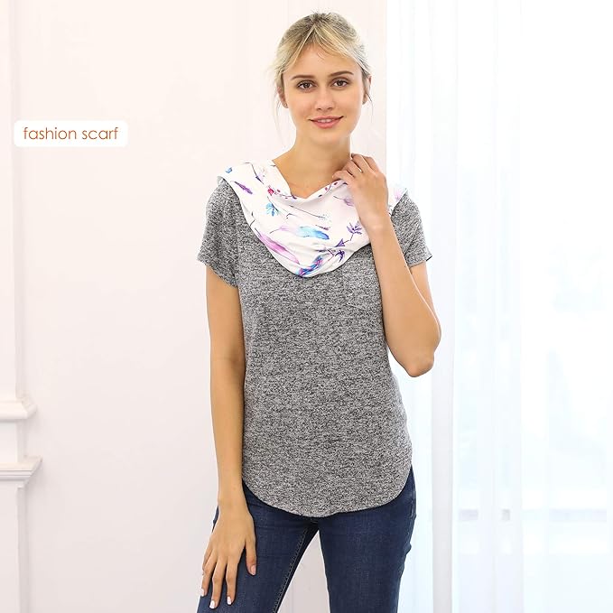 Car Seat Covers for Babies - Carseat Canopy, Multi-use Breastfeeding Covers, Girls and Boys Baby Shower Gifts-CubbioJoy