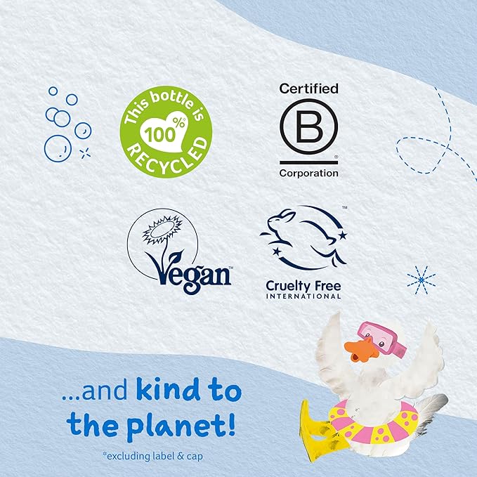 Childs Farm, Kids Hair & Body Wash for Dry, Sensitive Skin, Blackberry & Organic Apple, Gently Cleanses, Vegan, Cruelty-Free, 8.4 Fl Oz-CubbioJoy