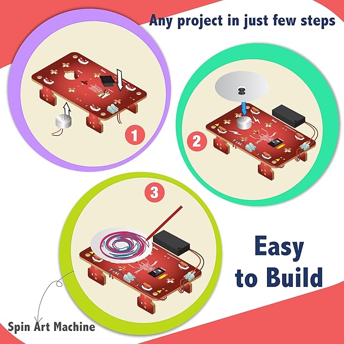 Butterfly EduFields 200+ Jumbo STEM Projects Kit for Kids Age 12-14 | Engineering & Science Experiments for 8-12 Year Olds | Electronics Circuits | Best Birthday Gift for Kids Age 12-14-CubbioJoy