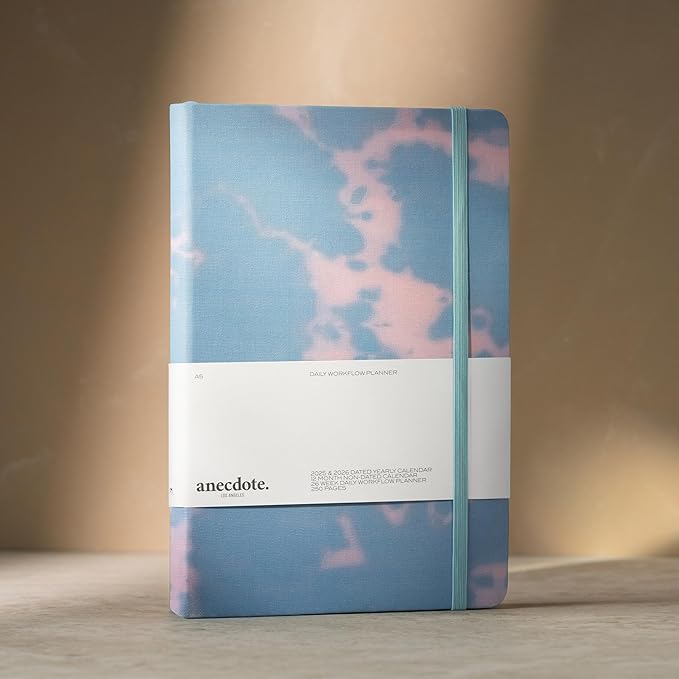 Anecdote 2026 Planner: A Monthly, Weekly & Daily Planner 2026 for Planning Your Success - A5 Size Hardcover Start Anytime and Achieve your Goals - Tie Dye-CubbioJoy