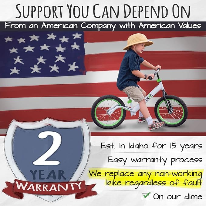 Balance Bike: for Big Kids Aged 4, 5, 6, 7, 8 and 9 Years Old - No Pedal Sport Training Bicycle | 16inch Wheel-CubbioJoy