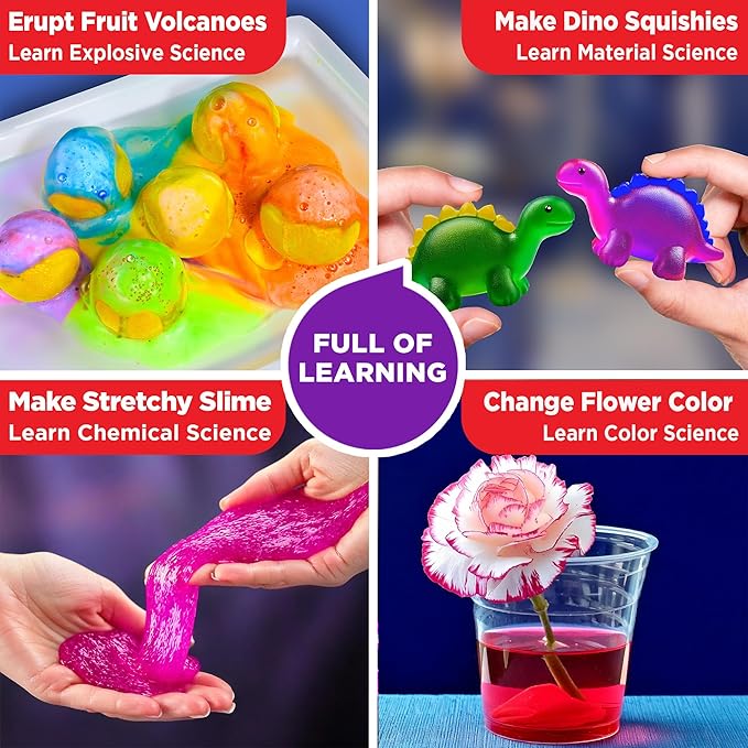 Doctor Jupiter My First Science Gift Set for Kids Ages 4+ | Set of My First Science Kit & Amazing Science Kit | Birthday Gift Ideas for 4-5-6-7-8 Year Old Boys & Girls | STEM Learning & Education Toys-CubbioJoy