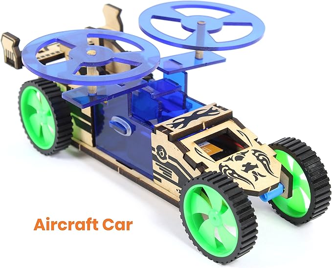 ButterflyEdufields 4in1 STEM Building Car Kits for Kids - DIY 3D Wooden Puzzle Toys, Educational STEM Gifts for Ages 6 to 12-CubbioJoy