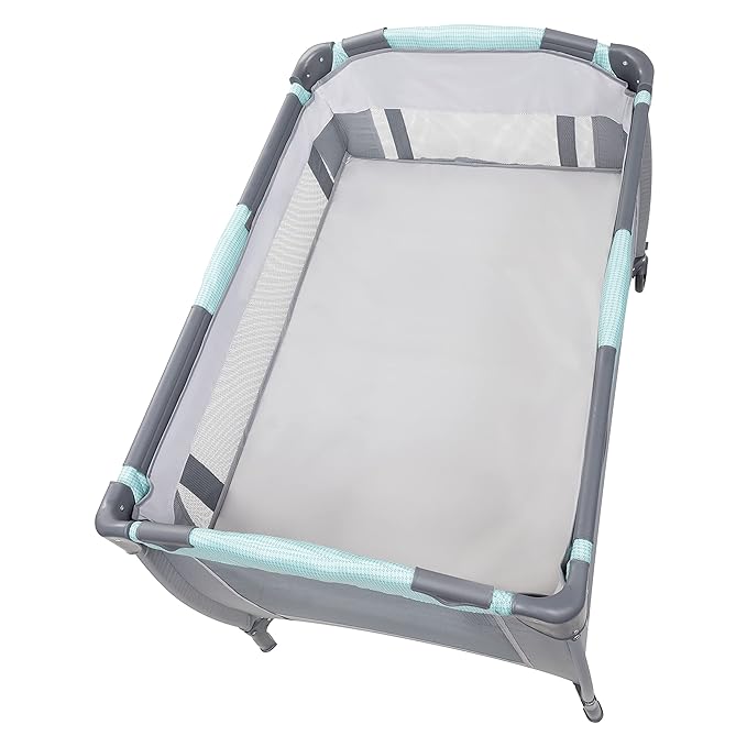 Baby Trend Lil' Snooze Deluxe III, Cozy Mint-CubbioJoy
