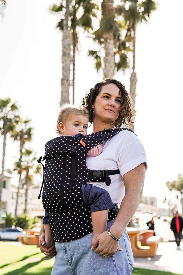 Beco Baby Carrier 8 Hybrid Newborn to Toddler Carrier (7-45lbs) - All in 1 Mesh Toddler Carrier - Baby Carrier Backpack, Front and Hip Carrier with Adjustable Seat - Cooling Ergonomic Carrier (Iris)-CubbioJoy