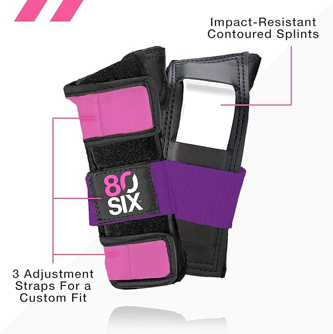 80Six Kids Multi-Sport Pad Set with Wristguards, Elbow Pads, and Knee Pads, Designed by Industry Leading Brand Triple 8-CubbioJoy