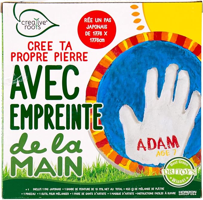 Creative Roots Create Your Own Handprint Stone by Horizon Group USA-CubbioJoy