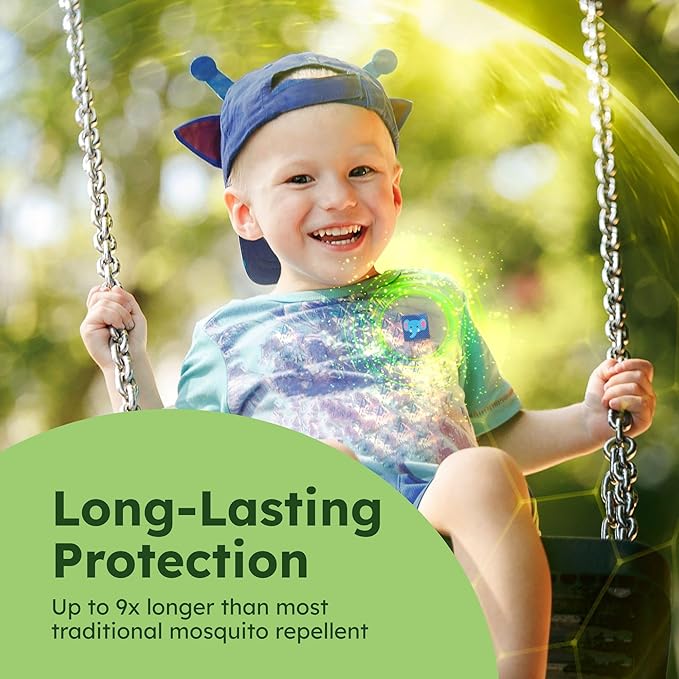 BugMD Squito Stickers Mosquito Repellent Patch Stickers for Kids (234 Patches), Safe & Effective Insect Repellent Patches for Toddlers, Kids, Camping, Beach & Outdoor Essentials-CubbioJoy