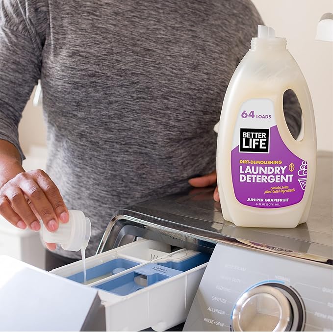 Better Life Natural Concentrated Laundry DetergeJuniper Grapefruit, 64 loads-CubbioJoy