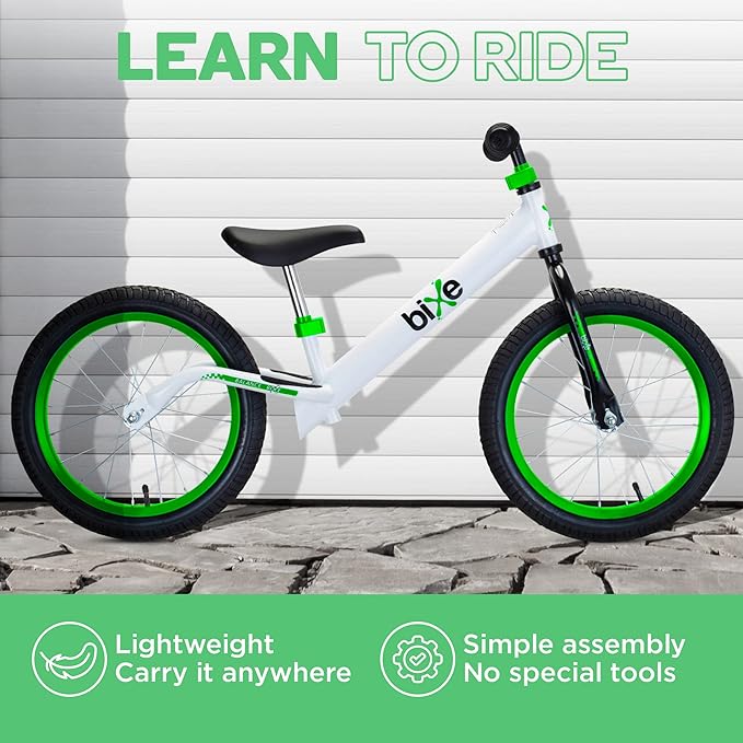 Balance Bike: for Big Kids Aged 4, 5, 6, 7, 8 and 9 Years Old - No Pedal Sport Training Bicycle | 16inch Wheel-CubbioJoy