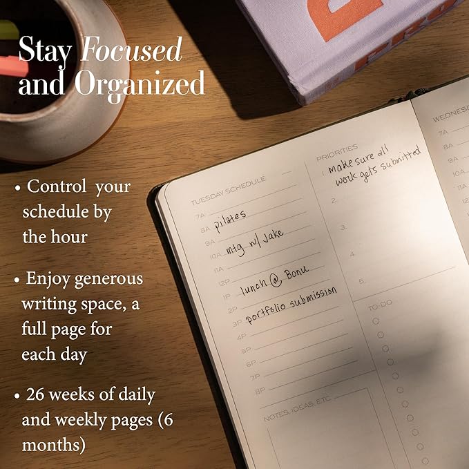 Anecdote 2026 Planner: A Monthly, Weekly & Daily Planner 2026 for Planning Your Success - A5 Size Hardcover Start Anytime and Achieve your Goals - Black-CubbioJoy