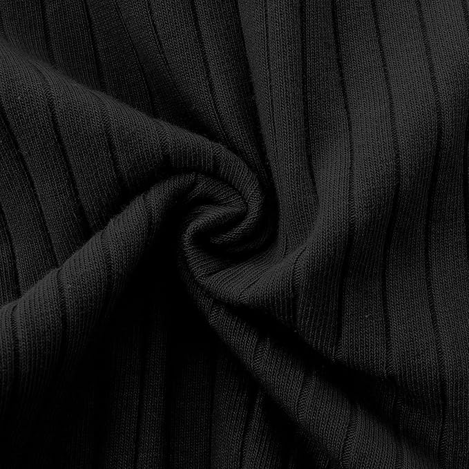 Baby and Toddler Girl's 5 Pack Cotton Ribbed Pull On Pants Leggings 0-4 Years-CubbioJoy