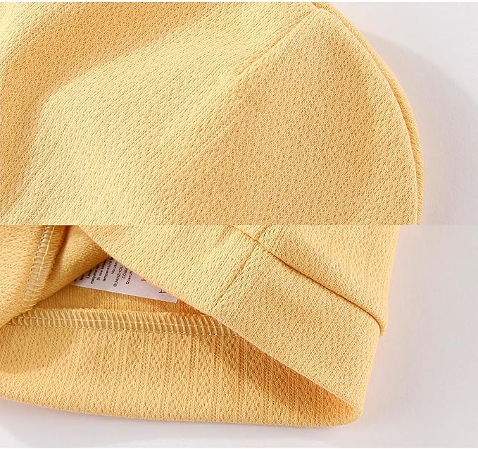 Baby Hat and Mittens Set Cotton Newborn Baby Hats Caps for Boys and Girls, 0-6 Months-CubbioJoy