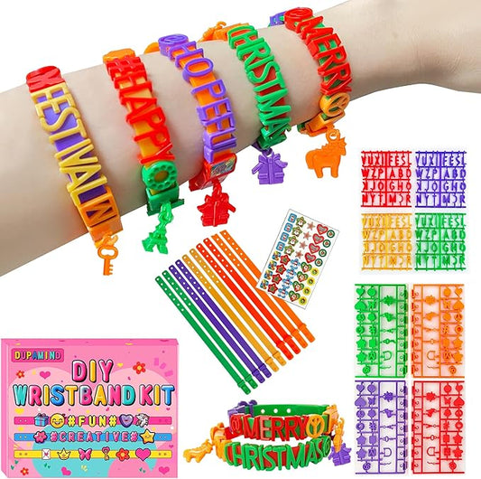 Art & Craft Kits for Kids, DIY Friendship Bracelet Making Kit for Girls, Jewelry Making, Halloween Gifts for Ages 5-12, Toys for Ages 5, 6, 7, 8, 9, 10, 11, 12 Years Old, Party Craft Activity-CubbioJoy