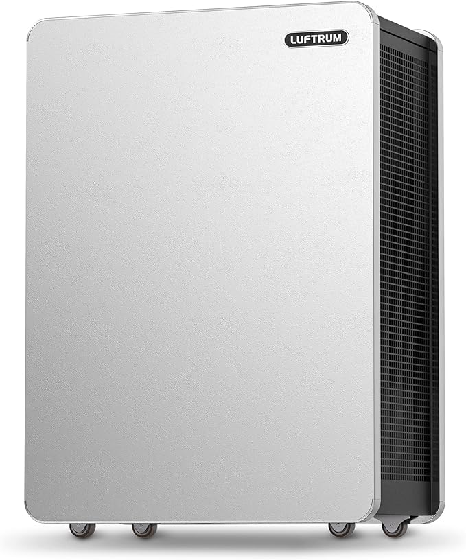 Air Purifier for Large Room: Three-in-one Air Filter for Allergies Pets Asthma Smoke Air Cleaner - 4646 Sq Ft Coverage Removes 99.9% of Pet Dander Dust Mold Odors Pollen-CubbioJoy