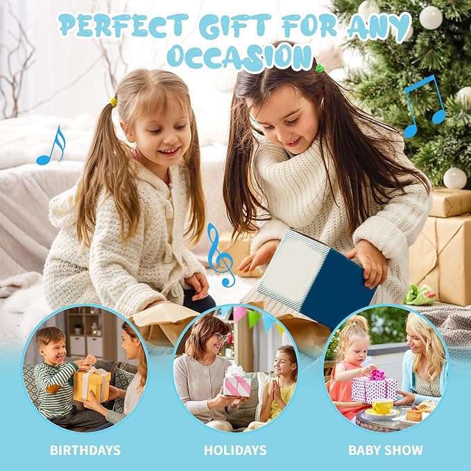 Baby Musical Instruments Set Wooden Montessori Toys for Toddlers 1-3 Percussion Instruments Set Modern Boho Music Toys for Kids Preschool Educational.-CubbioJoy