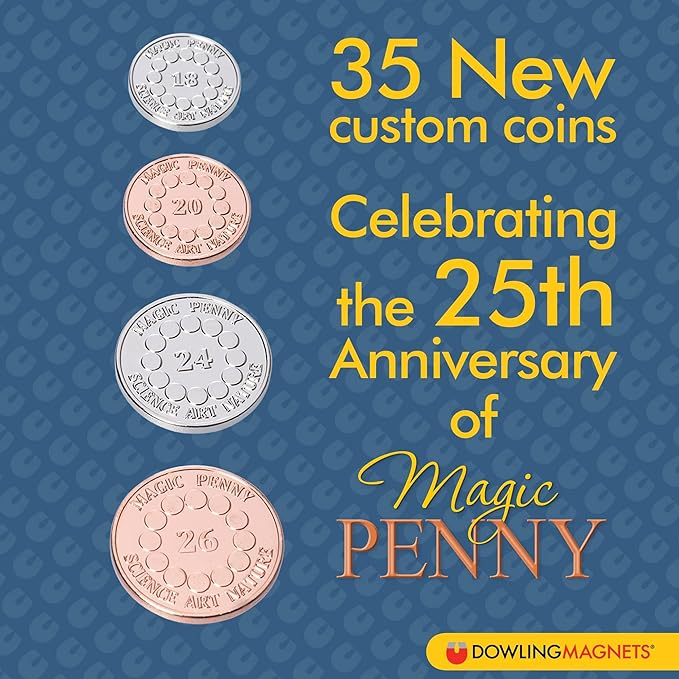 Dowling Magnets Magic Penny Magnet Kit - Hours of Unplugged Play - A Gift for Curious Minds-CubbioJoy