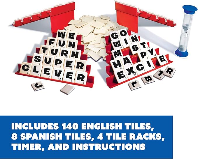 Dabble® Word Game | Fast-Paced Family Board Game | Enhances Spelling and Vocabulary for All Ages | Spell The First Five Words | Award-Winning and Educational Learning Game | Great Game for All Ages-CubbioJoy