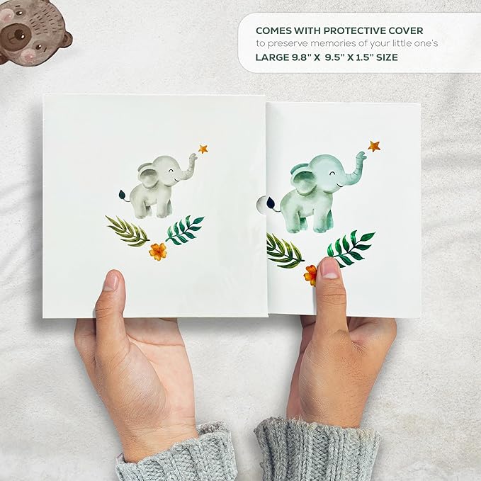 Baby's First Years Book, Baby Memory Book Gender Neutral, Baby Diary Record Book, Baby First 5 Years Book, Baby Book Memory Keepsake, Personalized Books for Baby, Baby First Milestones Book-CubbioJoy