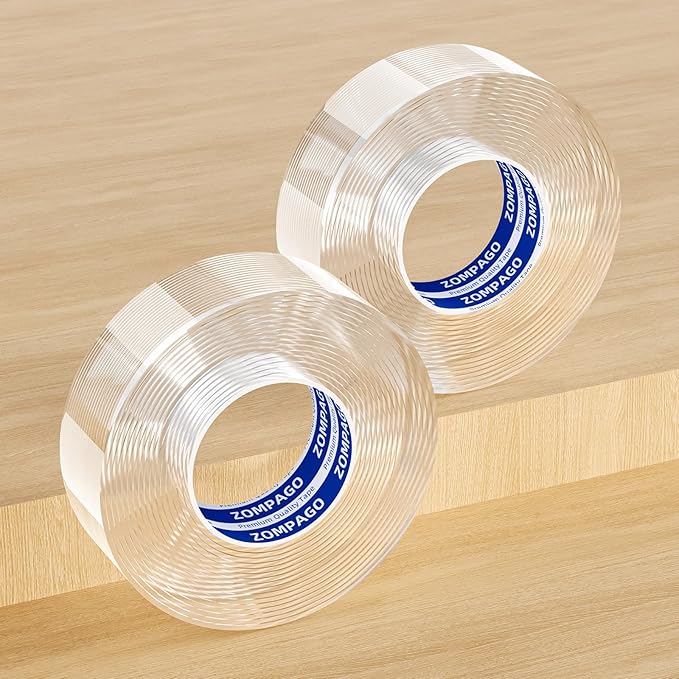 Clear Soft Corner Protectors for Furniture Strip,0.8in x9.84FT,2 Roll,Sharp Edge & Table Bumper,Window Edge,Wall Protector, Soft Corner Guards Safe for Proof,Table Corner Protectors in Family-CubbioJoy