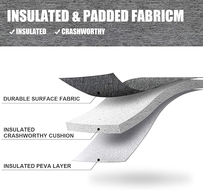 3 Bottle Insulated Wine Tote Carrier Bag, Portable Travel Padded Wine Cooler - Corkscrew Opener, Handle and Adjustable Shoulder Strap, Wine Lover Travel Picnic Party Wedding Wine Tote Grey-CubbioJoy