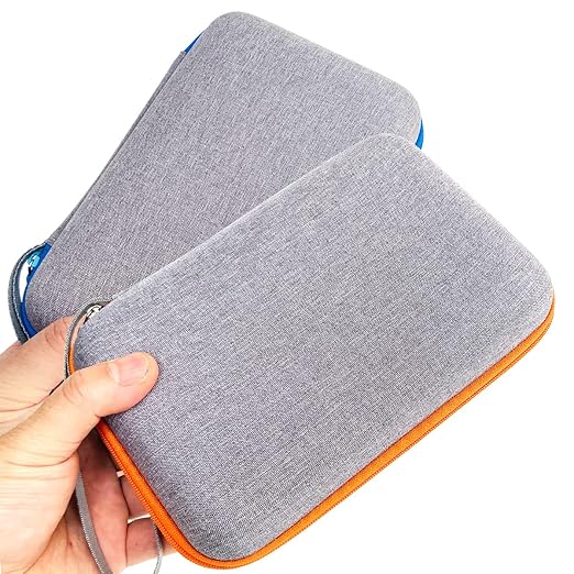 JCHPINE Hard Carrying Case for GiiKER Super Blocks Puzzle Game, Protective Storage Holder for GiiKER Brain Teaser Puzzles Interactive Handheld Game Console Accessories (Orange Case only)-CubbioJoy