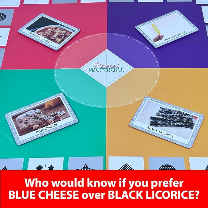 Board Game - The Original Preference Ranking Family Party Game from The 1980s, with 750 All New Cards, 'How Well Do You Really Know Each Other', 2-12 Players (Updated Edition)-CubbioJoy