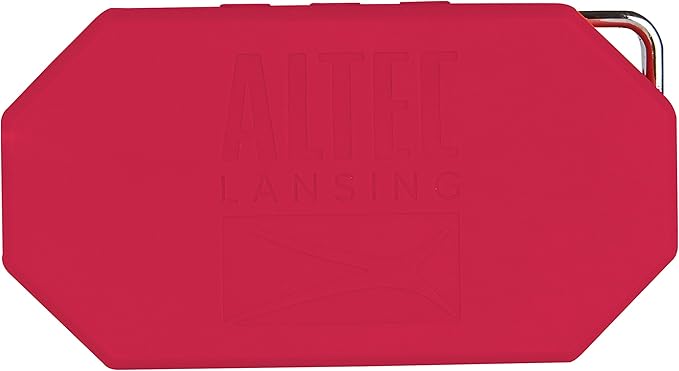 Altec Lansing Mini H2O - Waterproof Bluetooth Speaker, IP67 Certified & Floats in Water, Compact & Portable Speaker for Hiking, Camping, Pool, and Beach, Red-CubbioJoy