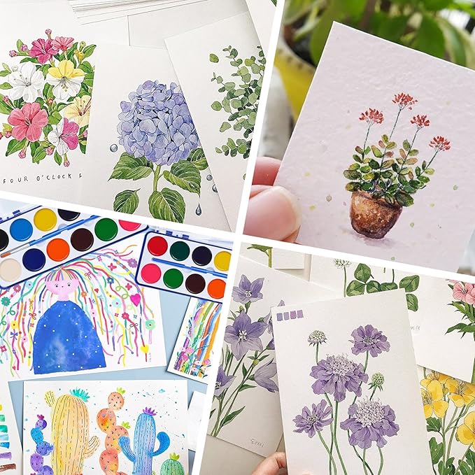 6 Pack Watercolor Paint Set for Kids, 12 Colors Watercolors Paints with Paint Brush, Kids Watercolor Paint Set for Party Favor, Classroom.-CubbioJoy